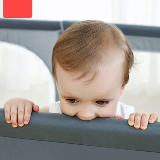 Giant 180cm Long Grey Playpen With 50x Play Balls - Image 5