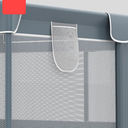 Giant 180cm Long Grey Playpen With 50x Play Balls - Image 6