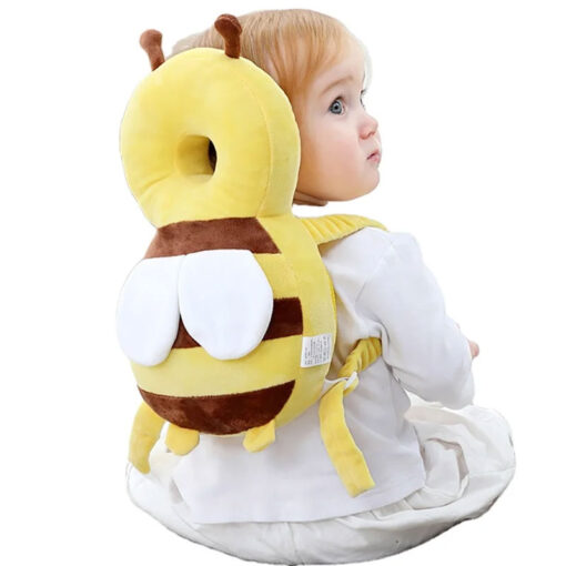 Baby Head Protection Backpack Safety Cushion Pink - Image 2