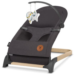 Lionelo June Baby Rocker Grey Stone