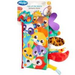Playgro Tails Of The World Sensory Book Baby Soft Toy