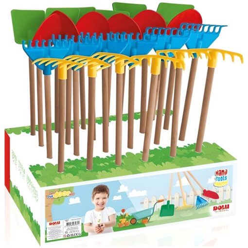 Dolu Kids Pretend Play Giant Tool Toy Shovel Green - Image 2