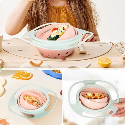 Baby Magic Non Spill 360 Degree Rotating Bowl - Image 4