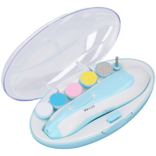 Little Angels Original Baby Electric Nail Trimmer Blue