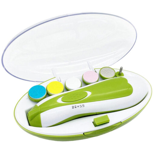 Little Angels Original Baby Electric Nail Trimmer Green