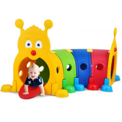 Fun Baby & Toddler Climb & Crawl Through Tunnel Caterpillar Multicolor