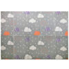 Deluxe 2 x 1.5m Baby Foldable Floor Play Mat Sky Grey