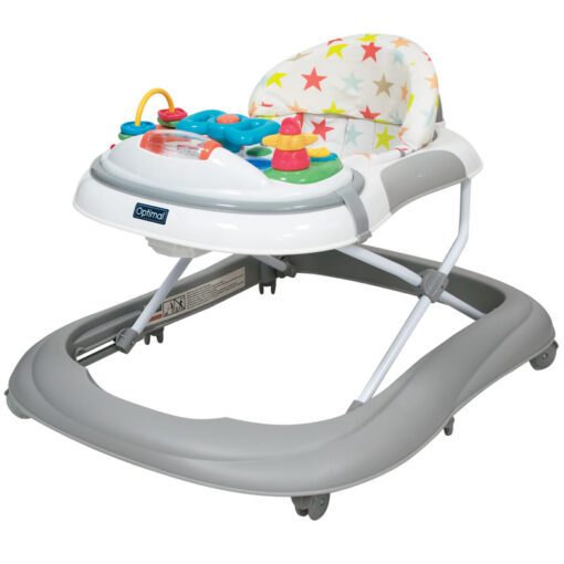 Optimal Musical Baby Walker Grey