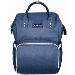 Optimal Mom And Baby Backpack Maternity Diaper Bag Blue