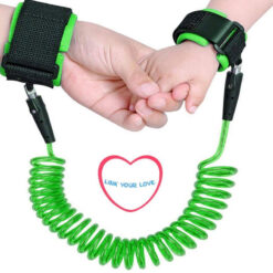 Child Safety 1 Year+ Anti Loss Walking Hand Strap Green