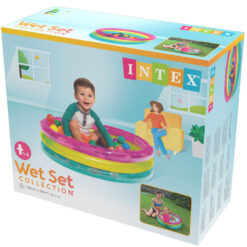 Intex 86cm Round Inflatable Swimming Pool & Ball Pit