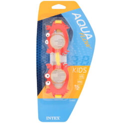 Intex 3-8 Years+ Aqua Flow Kids Water Goggles Crab Red