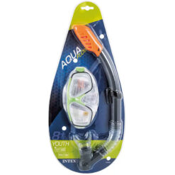 Intex 8 Years+ Aqua Flow Youth Water Snorkel Mask & Tuba