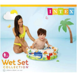Intex 61cm Inflatable Swimming Pool Round Dino