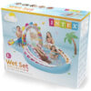 Intex 2.95 x 1.91m Inflatable Swimming Pool Playground Candy Zone