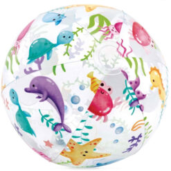 Intex 51cm Inflatable Beach Ball Lively Print Sea Life