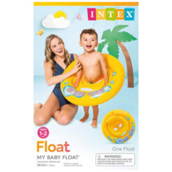 Intex 67 cm Round Floating Seat For Swimming Pool Yellow