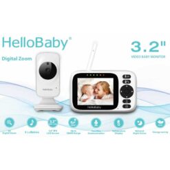 Alternative view of HelloBaby 3.2" Inch Video Baby Monitor