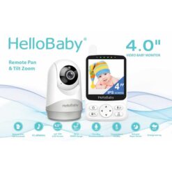 Alternative view of HelloBaby 4" Inch Video Baby Monitor