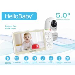 Alternative view of HelloBaby 5" Inch Video Baby Monitor