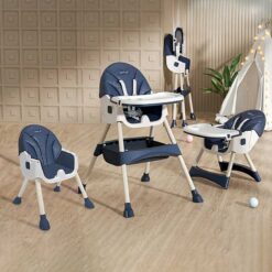 Alternative view of Optimal 2 in 1 Multifunctional Baby High Chair Blue