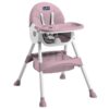 Optimal 2 in 1 Multifunctional Baby High Chair Pink