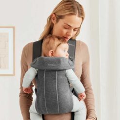 Alternative view of BabyBjorn Baby Carrier Mini 3D Jersey Dark Grey