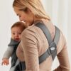 BabyBjorn Baby Carrier Mini 3D Jersey Dark Grey - Image 5