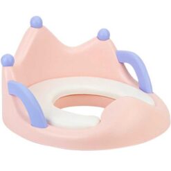 Royal Baby Toilet Reducer Seat With Padding Pink
