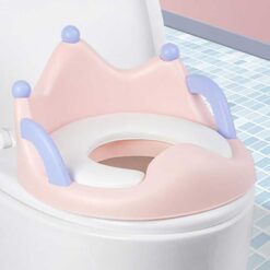 Alternative view of Royal Baby Toilet Reducer Seat With Padding Pink