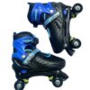 Trendy 4 Wheels Kids Quad Roller Blade Blue