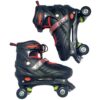 Trendy 4 Wheels Kids Quad Roller Blade Red