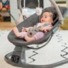 Bebe Confort 0m+ Melilo Electric Baby Swing Mineral Graphite - Image 2