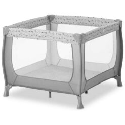 Hauck Sleep N Play SQ Baby Square Playpen Bed & Play Parc Nordic Grey