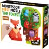 Headu Montessori Wood First Puzzle The Forest