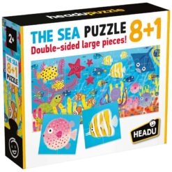 Headu The Sea Puzzle 8 + 1 Double Sided Large Pieces!