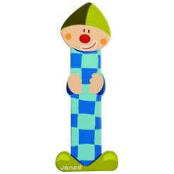 Janod 1x Wood Clown Alphabet Letter I