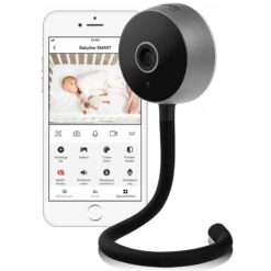 Lionleo Flexible Babyline Smart Phone Video Baby Monitor Black