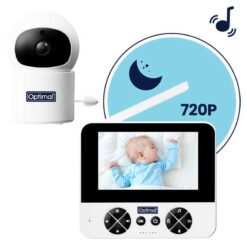 Optimal 3.7" Inch 720p Video Baby Monitor