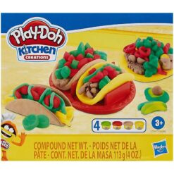 Play Doh Kitchen Creations Tacos & Pizza Maker Play Set