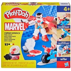 Play Doh Marvel Captain America Moto Slicer Play Set