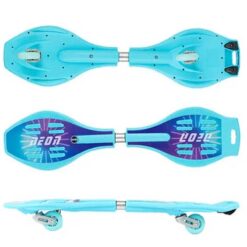 Yvolution Neon Wave Skate Board Blue