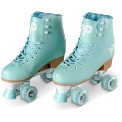 Yvolution Pretty Fly Adjustable Women Skate Roller Blades Light Blue