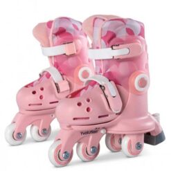 Yvolution Twista Skates Roller Blades Pink