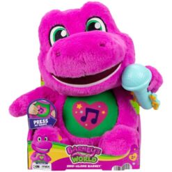 Mattel Barney's World Sing Along Barney Interactive Plush Toy
