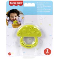 FisherPrice 3m+ Baby Teether Mushroom Green
