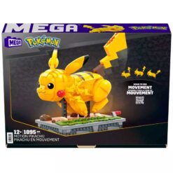 Pokemon Mega Motion Pikachu Construction Figurine