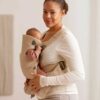 BabyBjorn Baby Carrier Mini Woven Beige - Image 8