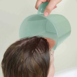 Alternative view of Clevamama Clevarinse Baby Bath Shampoo Rinse Shower Cup Blue Green