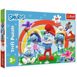 Trefl Puzzle 24pcs Maxi The Smurfs